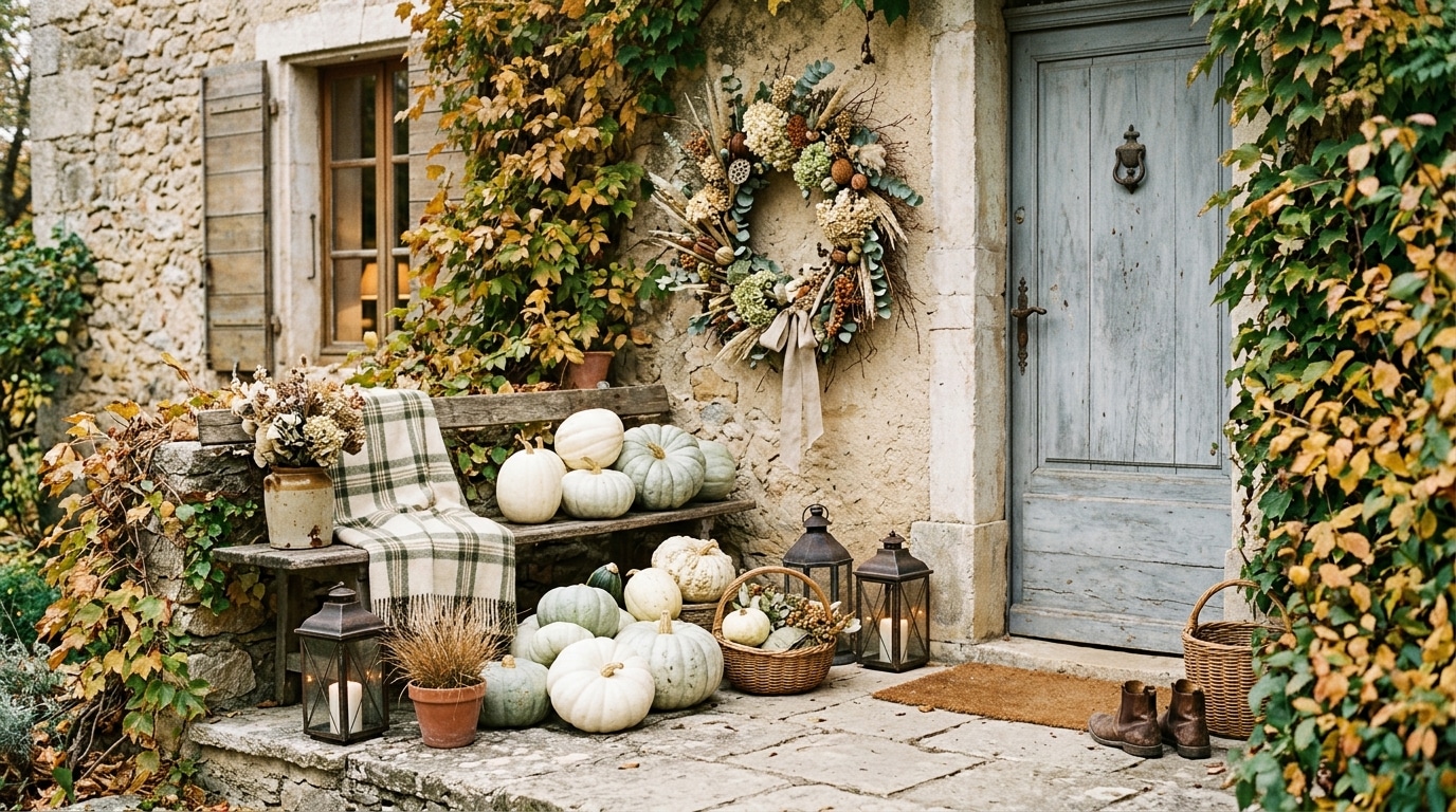 Plus Personne Ne Pose De Citrouilles Orange Devant Sa Porte Pour Une Deco Dautomne Voici Ce Qui Les Remplace Et Cest Bien Plus Chic Featured