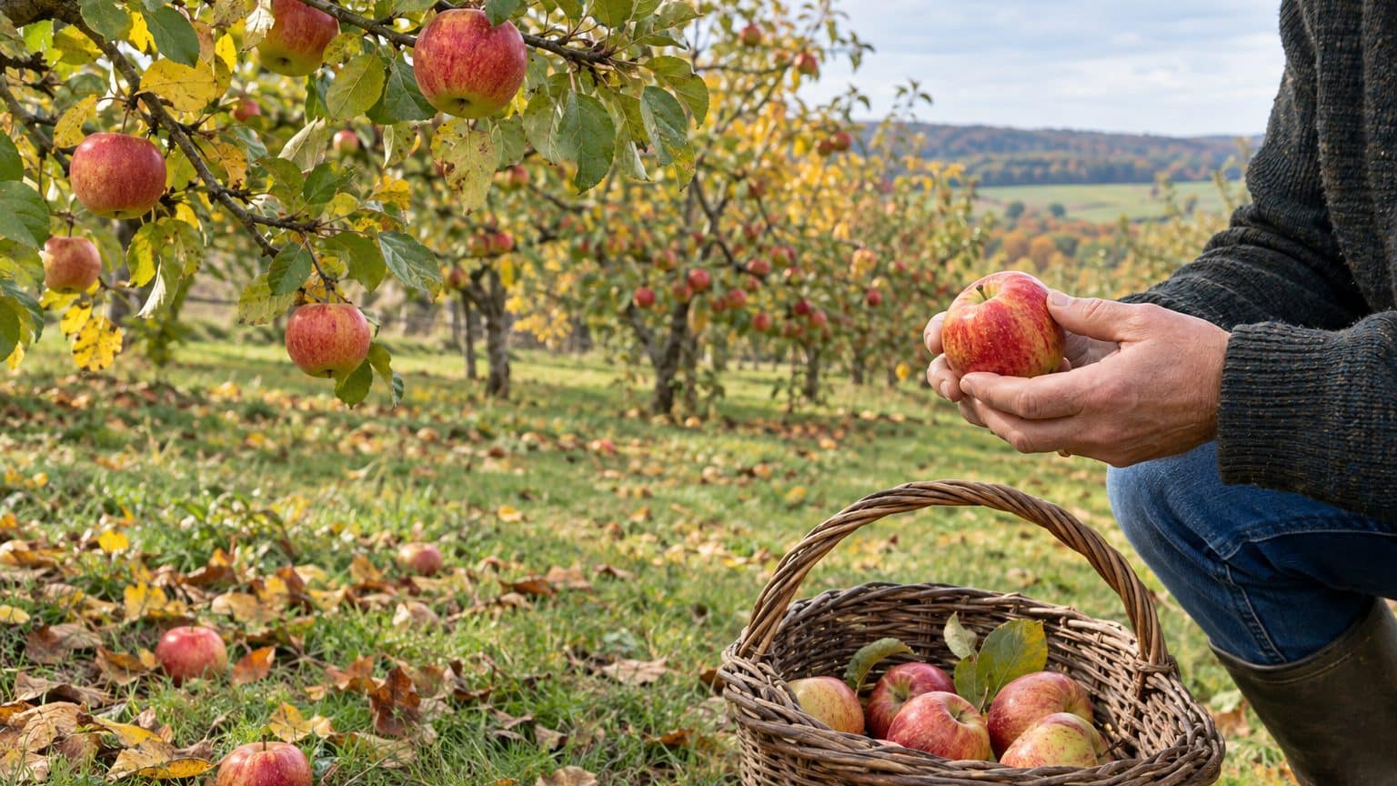 Plus personne ne range les pommes tombées avec celles cueillies à la main : voici ce que les pomologues en font dès le mat...