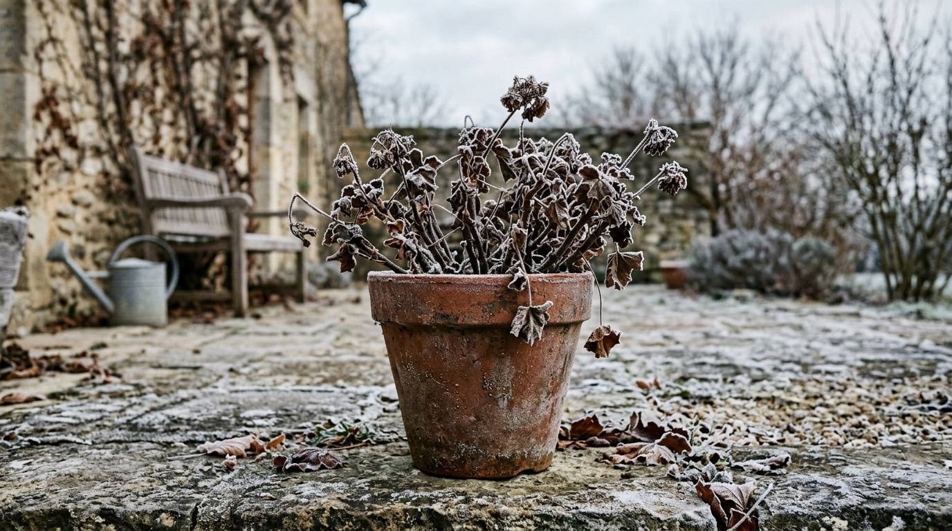 Pots De Terrasse En Hiver Ce Quil Faut Glisser Dessous Avant Les Premieres Gelees Pour Que Les Racines Ne Baignent Plus Dans Leau Featured