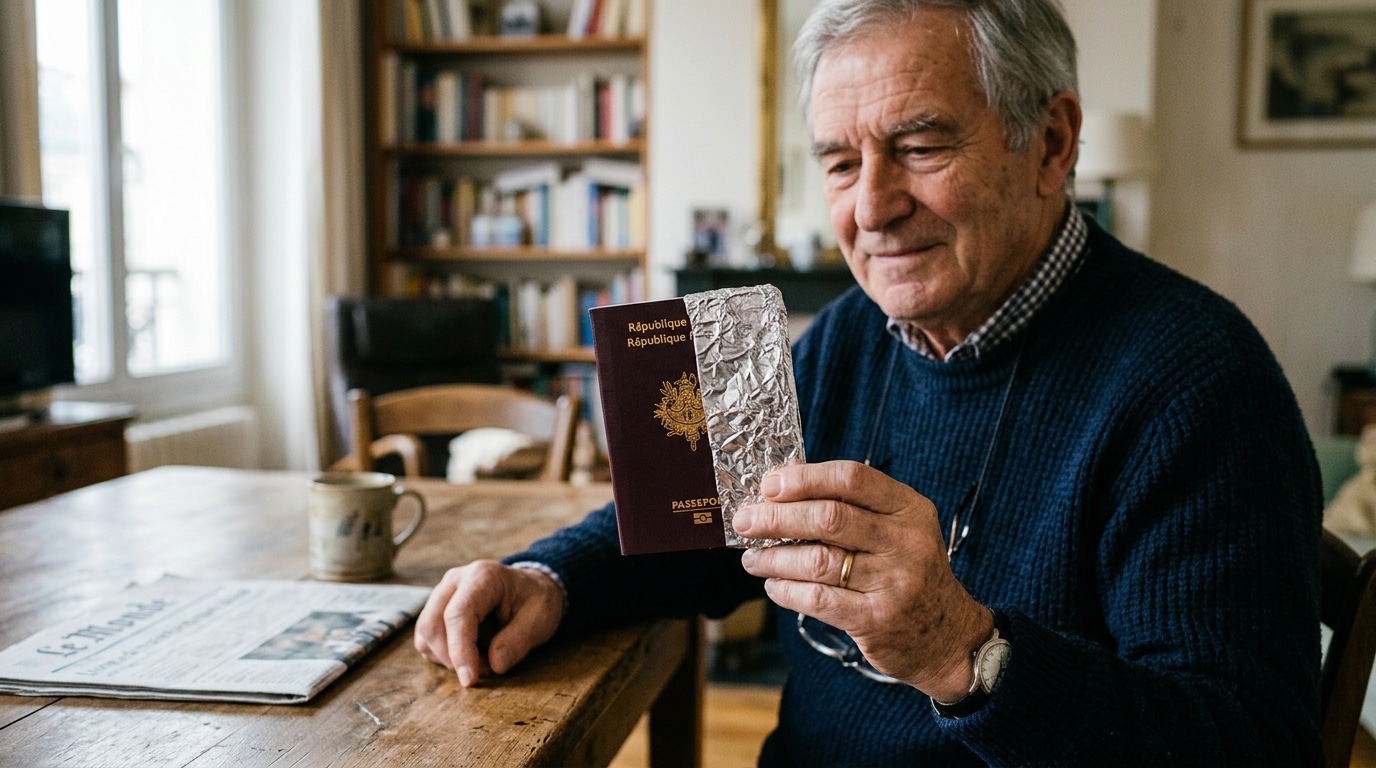 Pourquoi Des Voyageurs Enveloppent Ils Leur Passeport Dans Du Papier Aluminium Ce Que Cela Protege Reellement Featured