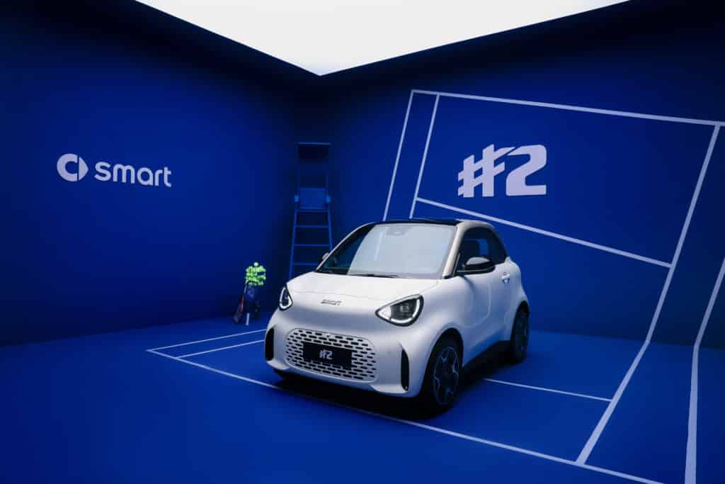 Smart Hashtag2 Premium Digital White Metallic Gold 6